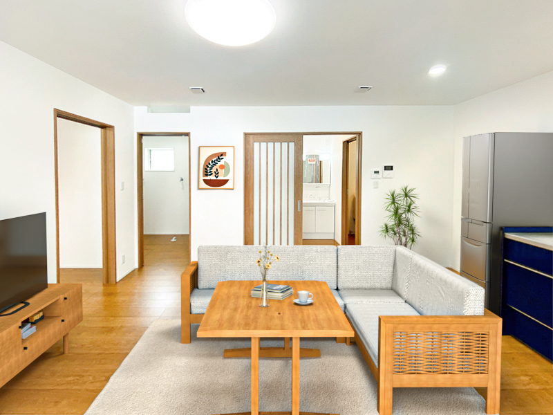 平屋リーフの868万円～の施工事例