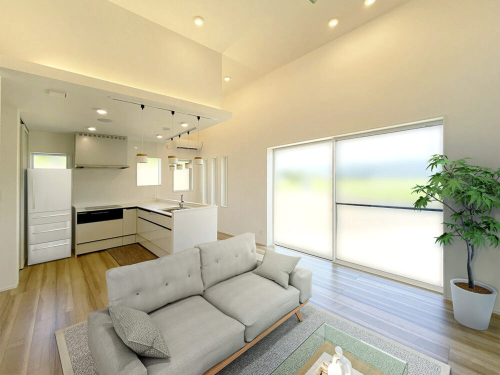 平屋リーフの868万円～の施工事例