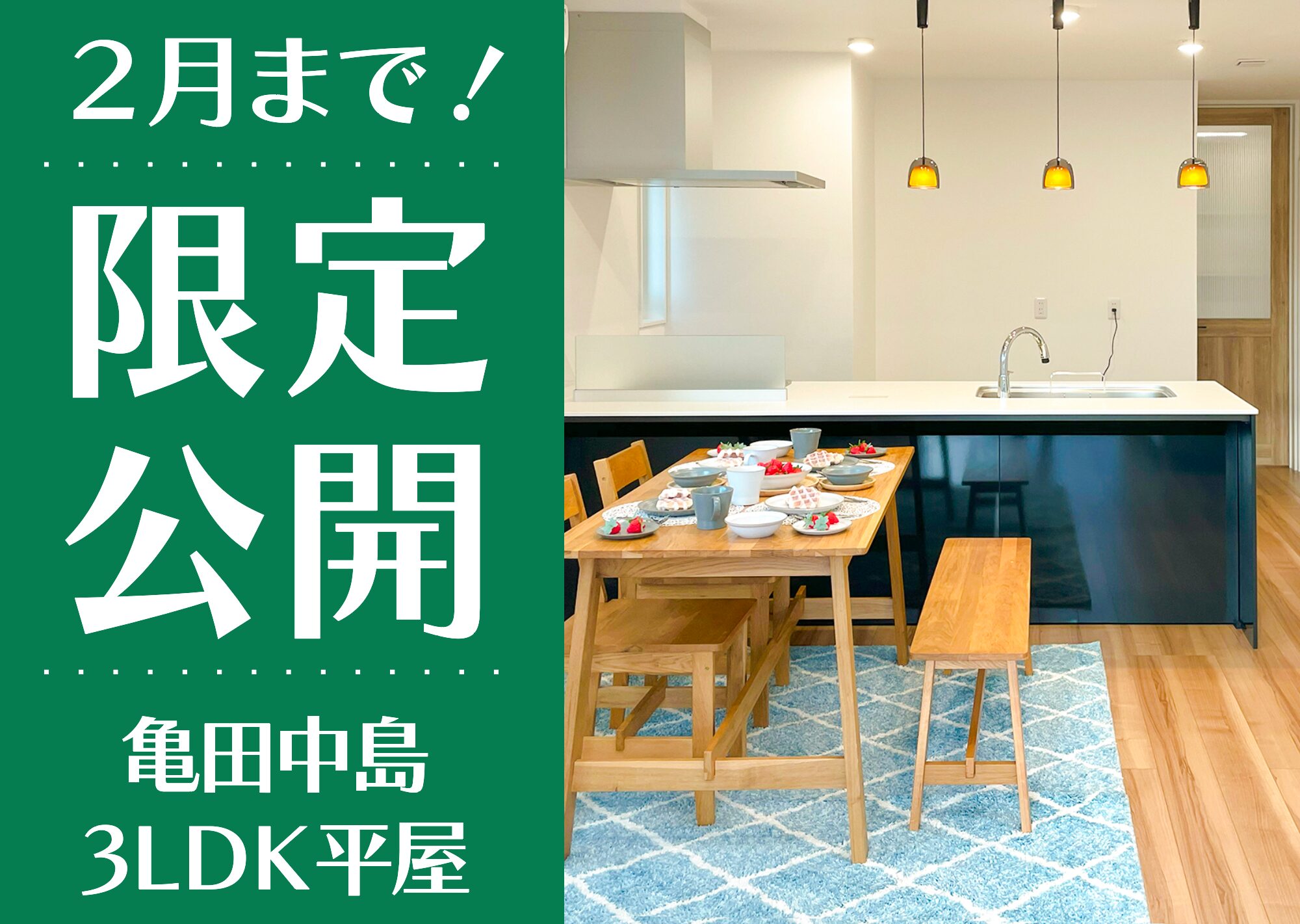 新潟市江南区亀田中島モデルハウス